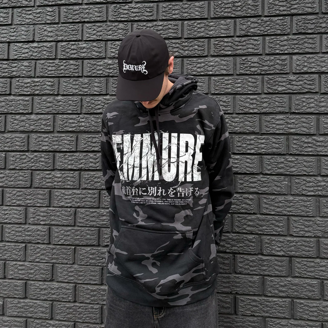 "Killed Hope" Camo Hoodie - Image 3